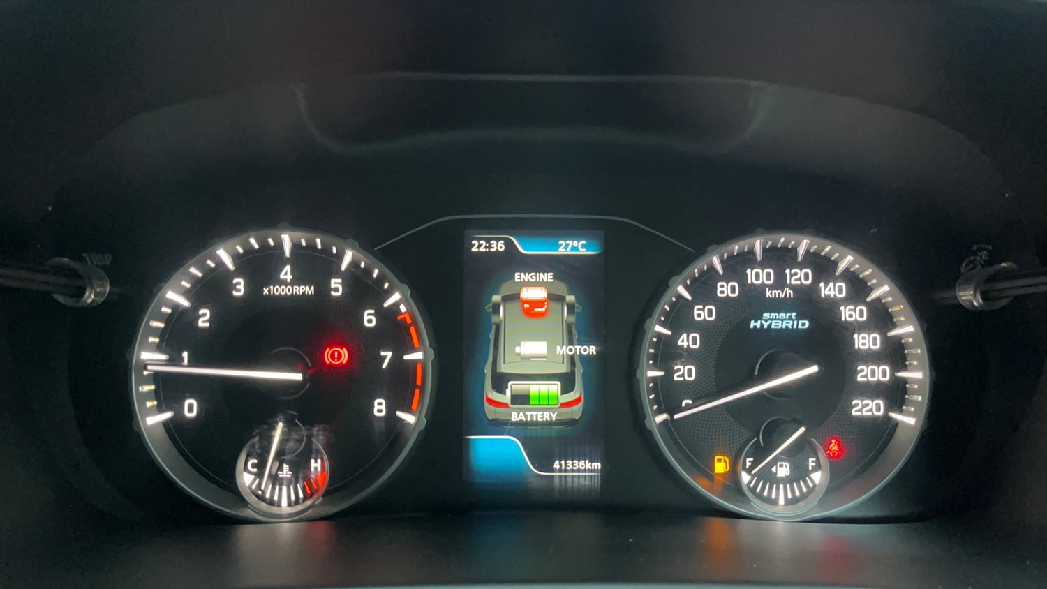 Used 2023 Maruti Suzuki Brezza ZXi Plus Petrol Manual interior CLUSTERMETER VIEW