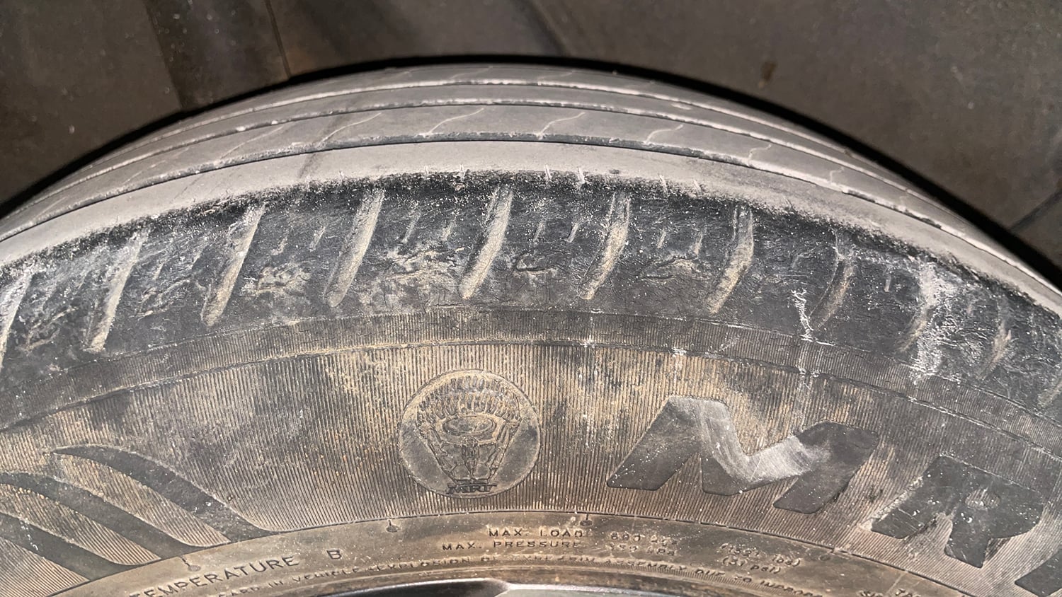Used 2022 Hyundai Venue SX (O) 1.5 CRDi Executive Diesel Manual tyres RIGHT REAR TYRE TREAD VIEW