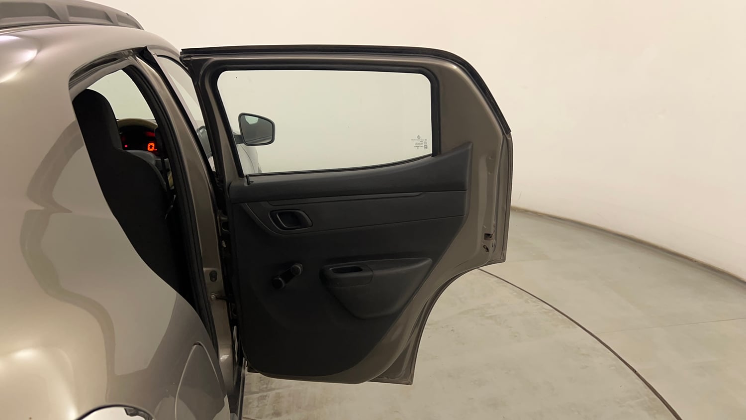 Used 2016 Renault Kwid RXT Petrol Manual interior RIGHT REAR DOOR OPEN VIEW