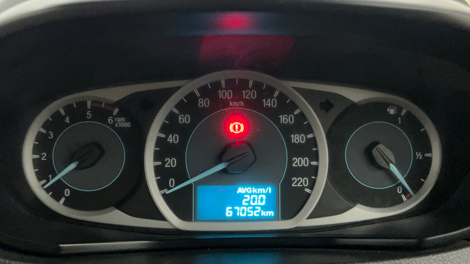 Used 2017 Ford Figo Aspire Titanium1.5 TDCi Diesel Manual interior CLUSTERMETER VIEW