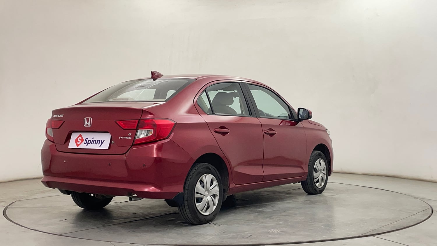 Used 2018 Honda Amaze 1.2 S CVT Petrol Petrol Automatic exterior RIGHT REAR CORNER VIEW