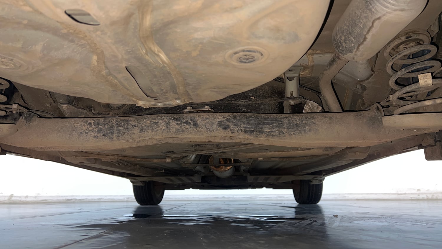Used 2025 Maruti Suzuki Baleno Zeta MT Petrol Manual extra REAR UNDERBODY VIEW (TAKEN FROM REAR)