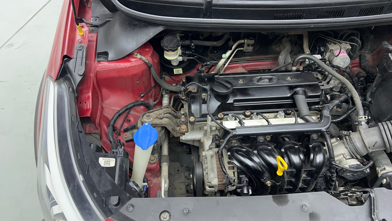 Used 2016 Hyundai i20 Active 1.2 S Petrol Manual engine ENGINE RIGHT SIDE VIEW