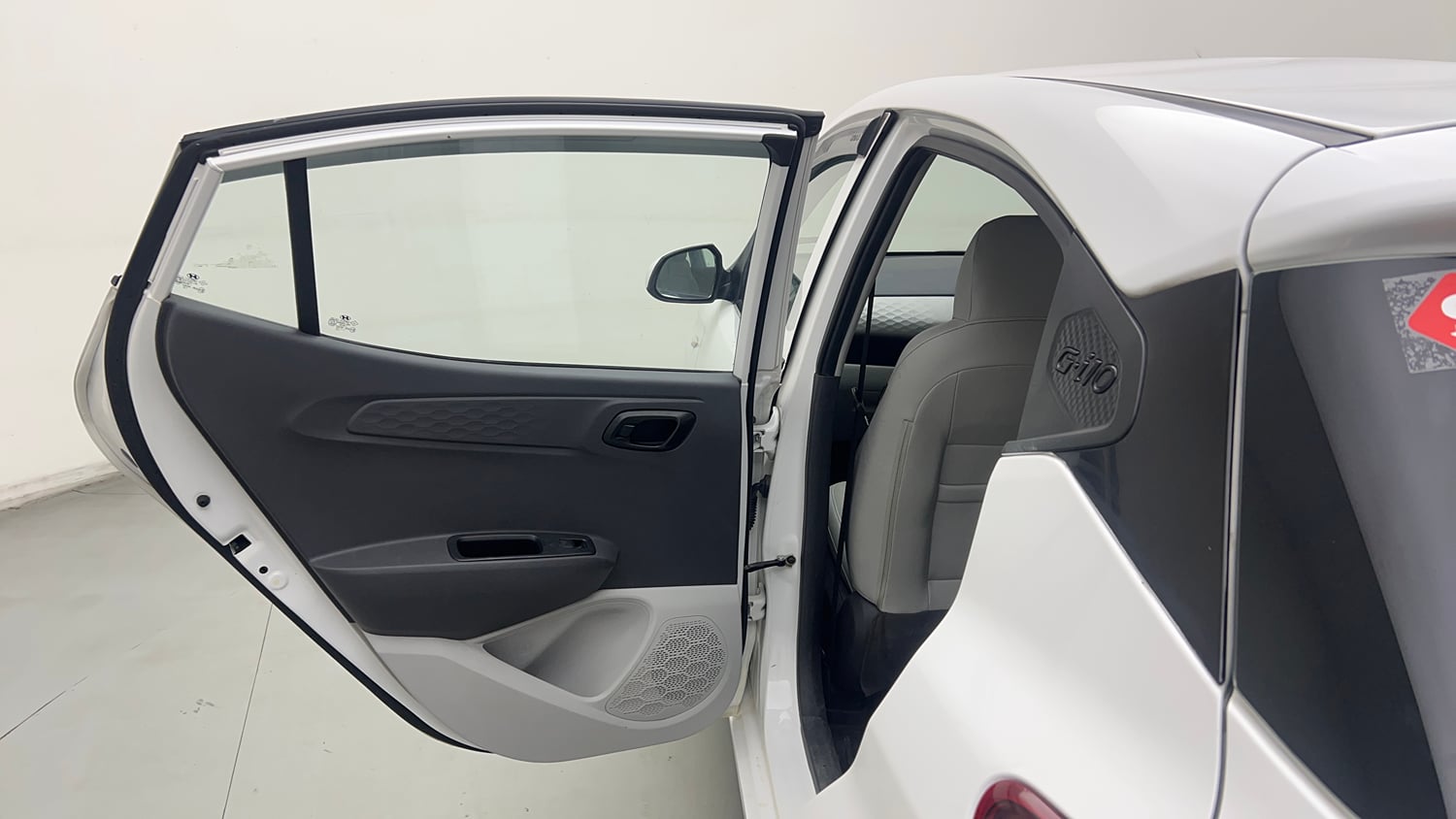 Used 2024 Hyundai Grand i10 Nios Magna 1.2 Kappa Petrol+CNG (Outside Fitted) Cng Manual interior LEFT REAR DOOR OPEN VIEW