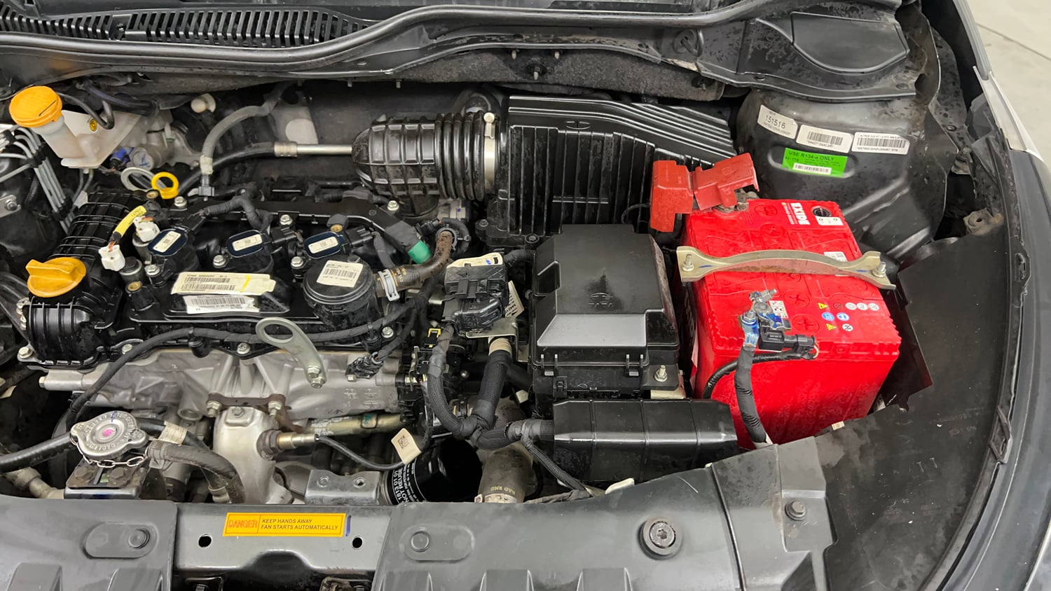 Used 2022 Tata Altroz XTA Petrol Petrol Automatic engine ENGINE LEFT SIDE VIEW