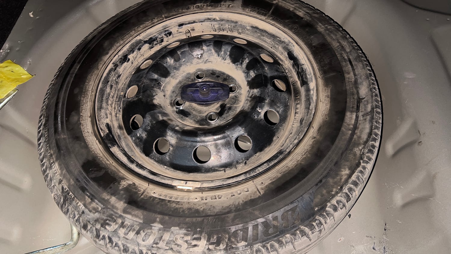 Used 2022 Maruti Suzuki Dzire VXi Petrol Manual tyres SPARE TYRE VIEW