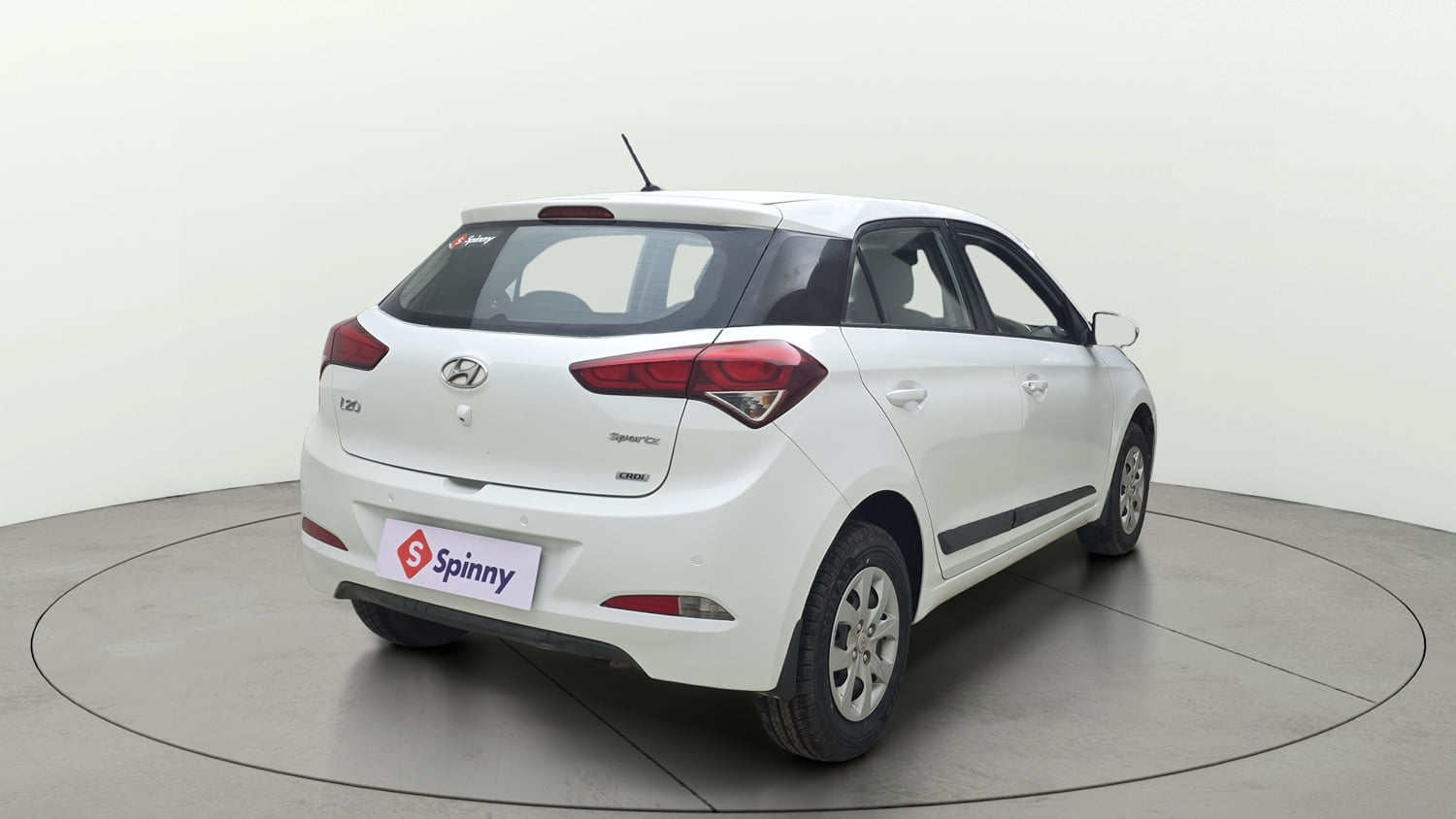 Used 2017 Hyundai Elite i20 Sportz 1.4 CRDI Diesel Manual exterior RIGHT REAR CORNER VIEW