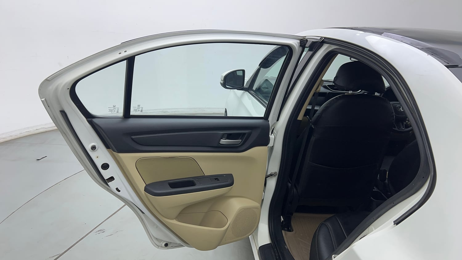 Used 2019 Honda Amaze 1.2 S CVT Petrol Petrol Automatic interior LEFT REAR DOOR OPEN VIEW