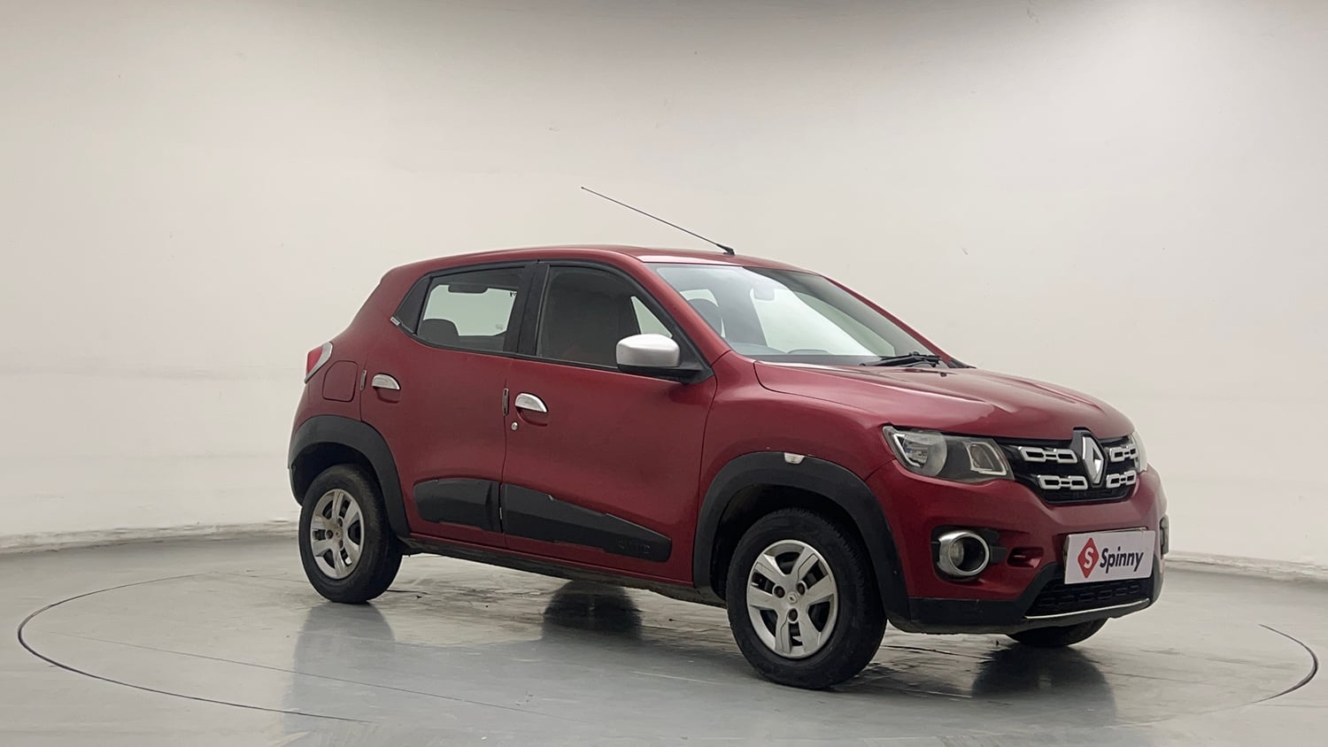 Used 2018 Renault Kwid 1.0 RXT AMT Opt Petrol Automatic exterior RIGHT FRONT CORNER VIEW