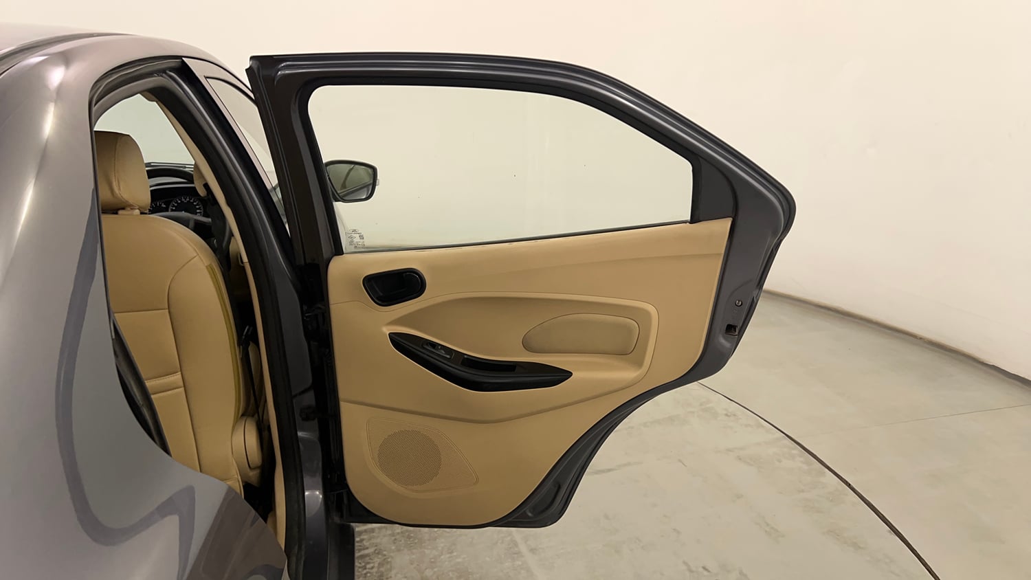 Used 2017 Ford Figo Aspire Titanium1.5 TDCi Diesel Manual interior RIGHT REAR DOOR OPEN VIEW