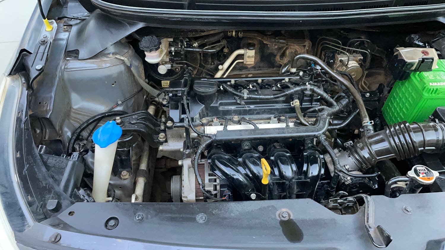 Used 2019 Hyundai Elite i20 Asta 1.2 (O) Petrol Manual engine ENGINE RIGHT SIDE VIEW