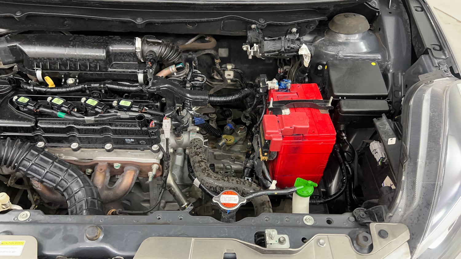Used 2020 Maruti Suzuki Baleno Zeta Petrol Manual engine ENGINE LEFT SIDE VIEW
