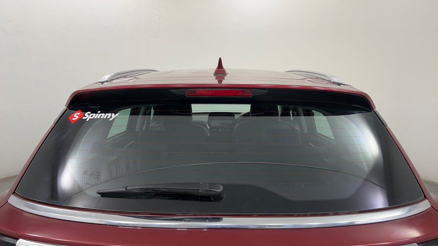 Used 2023 Toyota Urban Cruiser Hyryder V Hybrid Hybrid Automatic exterior BACK WINDSHIELD VIEW