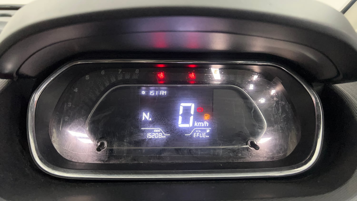 Used 2024 Tata Tigor XZA iCNG Cng Automatic interior CLUSTERMETER VIEW
