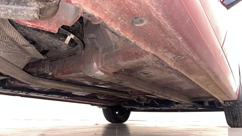 Used 2021 Hyundai Santro Sportz Petrol Manual extra REAR RIGHT UNDERBODY VIEW