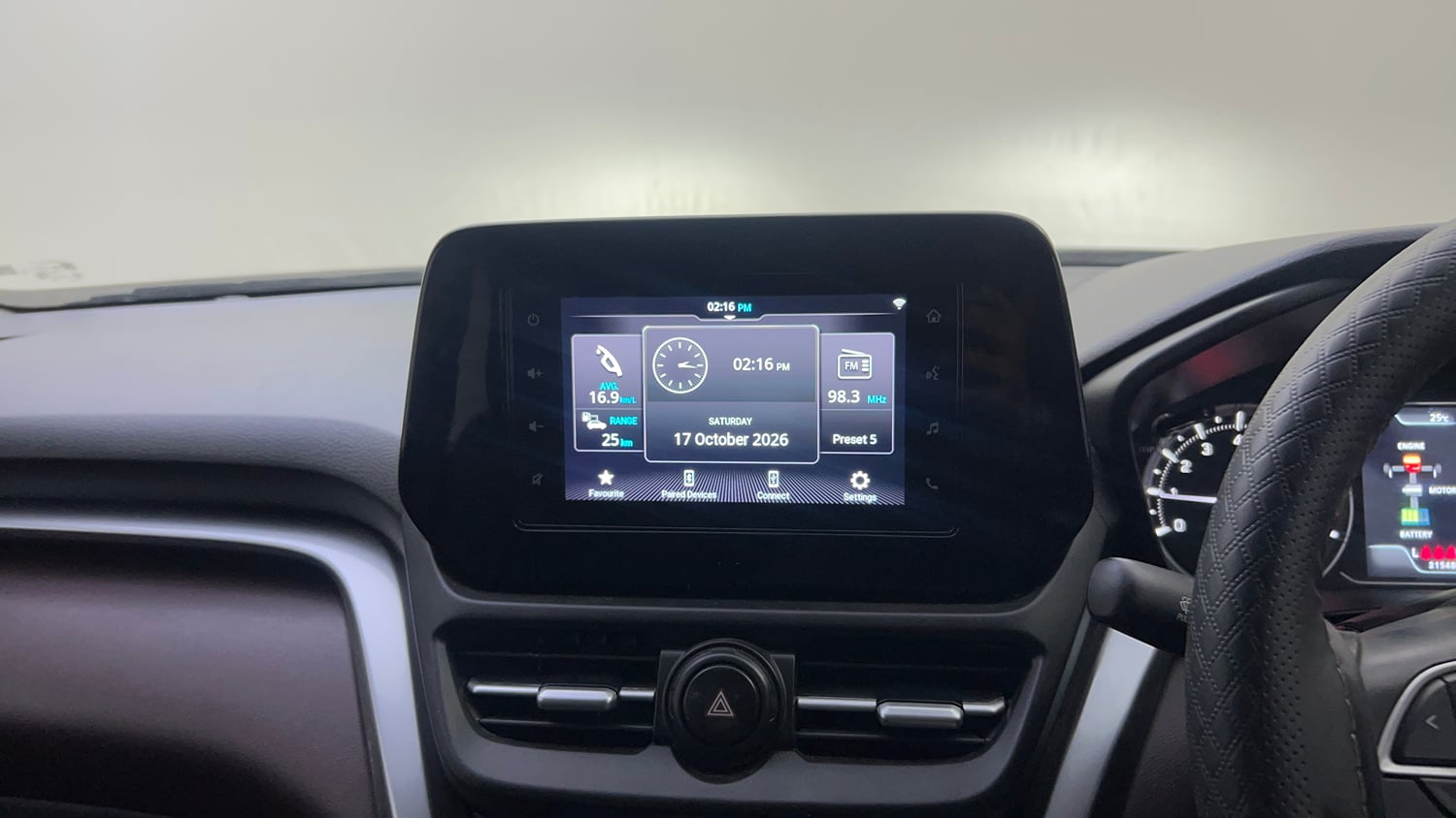 Used 2024 Maruti Suzuki Grand Vitara Delta Smart Hybrid Petrol Manual top_features Integrated (in-dash) music system