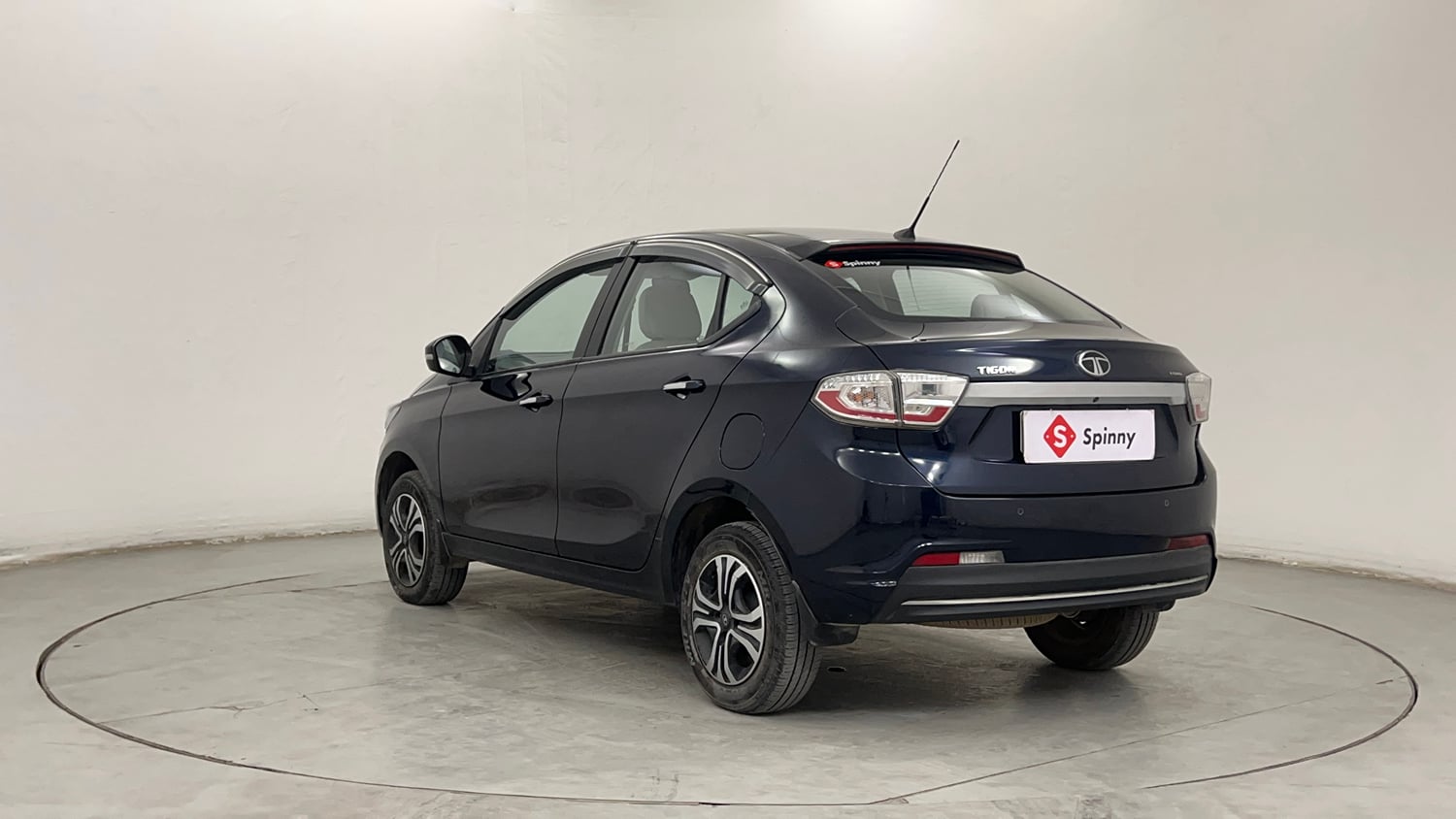 Used 2024 Tata Tigor XZA iCNG Cng Automatic exterior LEFT REAR CORNER VIEW