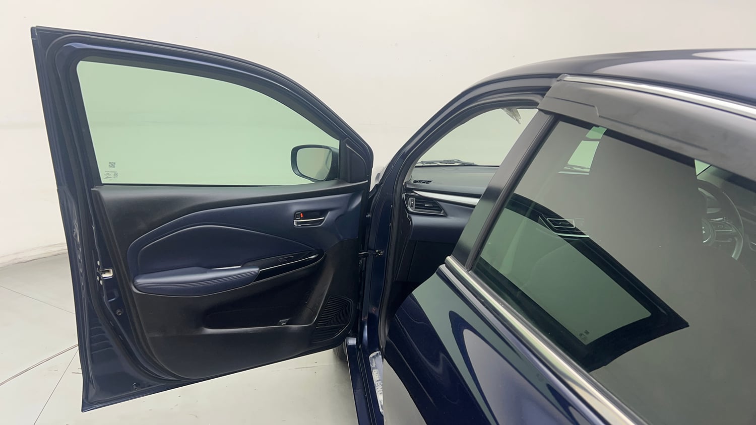 Used 2022 Maruti Suzuki Baleno Alpha Petrol Manual interior LEFT FRONT DOOR OPEN VIEW