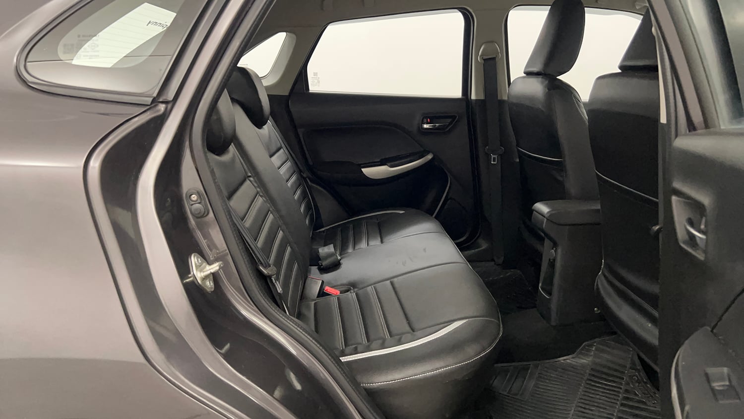 Used 2016 Maruti Suzuki Baleno Delta 1.2 Petrol Manual interior RIGHT SIDE REAR DOOR CABIN VIEW