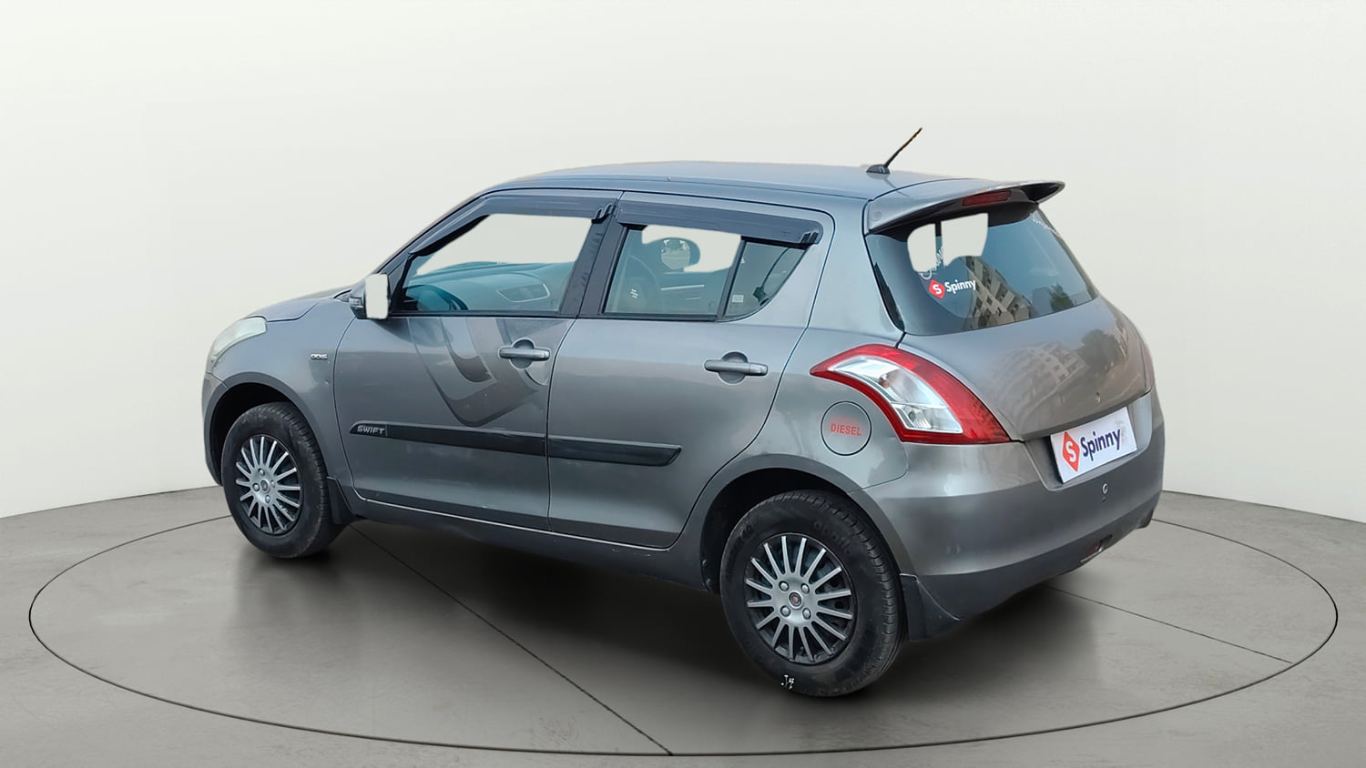 Used 2013 Maruti Suzuki Swift VDi Diesel Manual exterior LEFT REAR CORNER VIEW