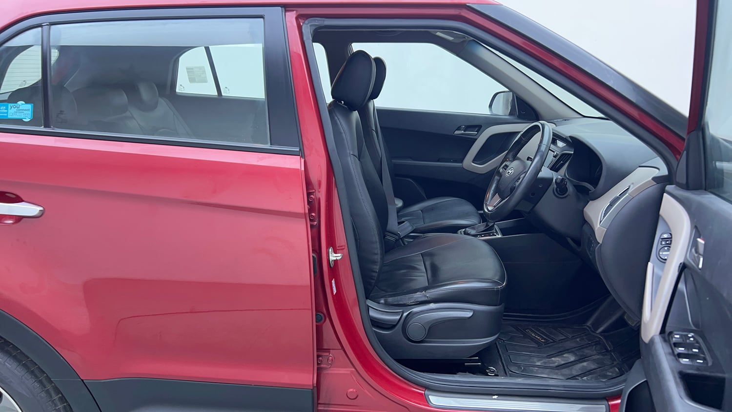 Used 2017 Hyundai Creta 1.6 SX Plus AT Petrol Petrol Automatic interior RIGHT SIDE FRONT DOOR CABIN VIEW
