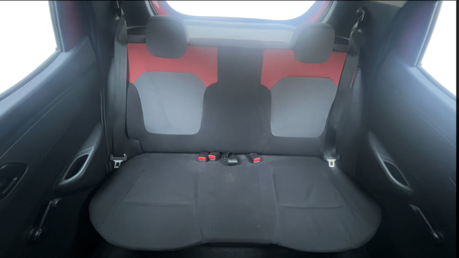 Used 2016 Renault Kwid RXT Petrol Manual interior REAR SEAT CONDITION VIEW