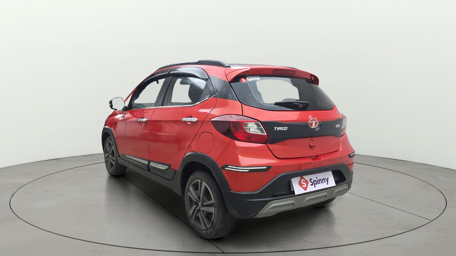 Used 2021 Tata Tiago NRG XZ MT Petrol Manual exterior LEFT REAR CORNER VIEW