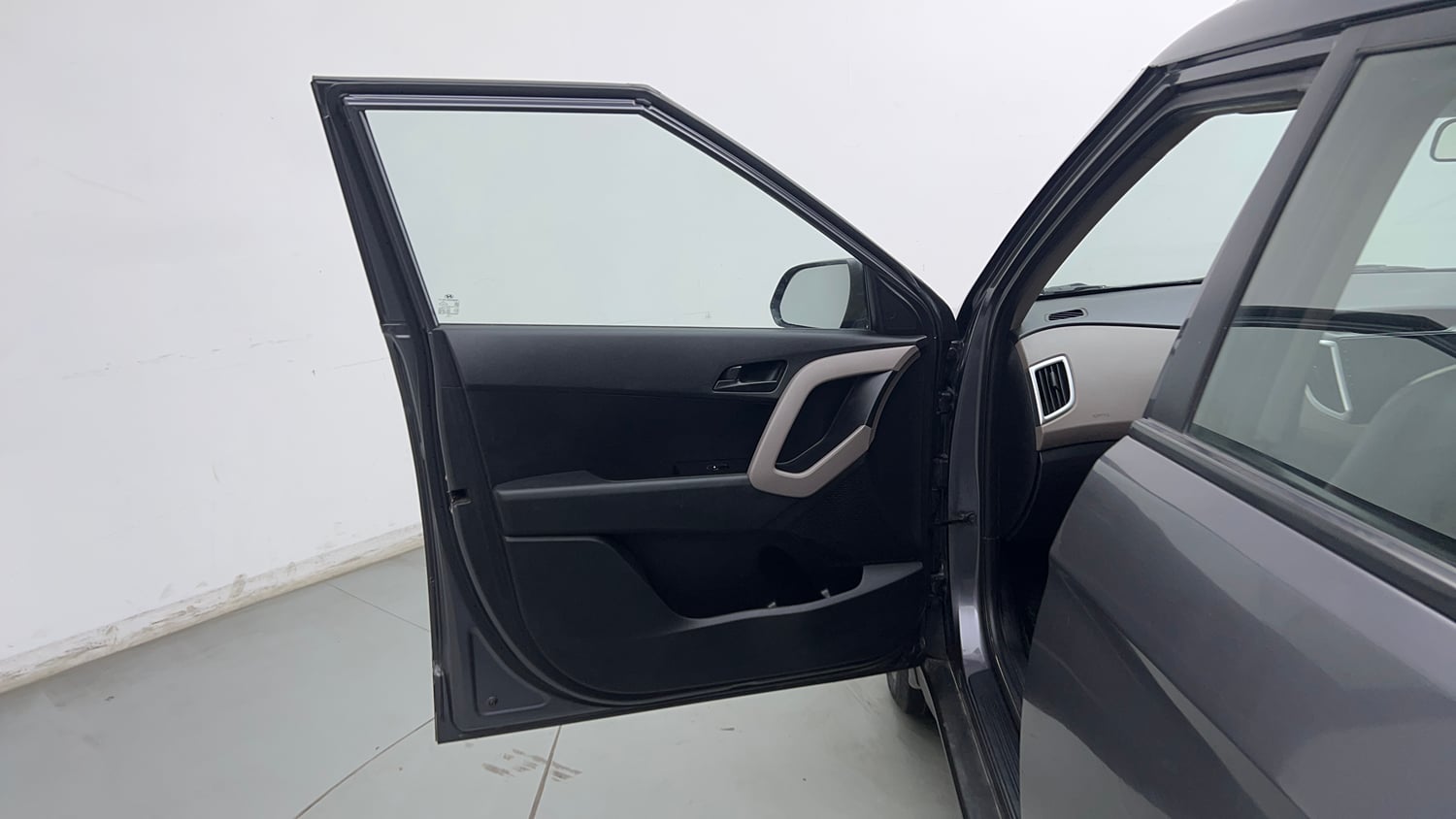 Used 2019 Hyundai Creta EX 1.6 Petrol Petrol Manual interior LEFT FRONT DOOR OPEN VIEW