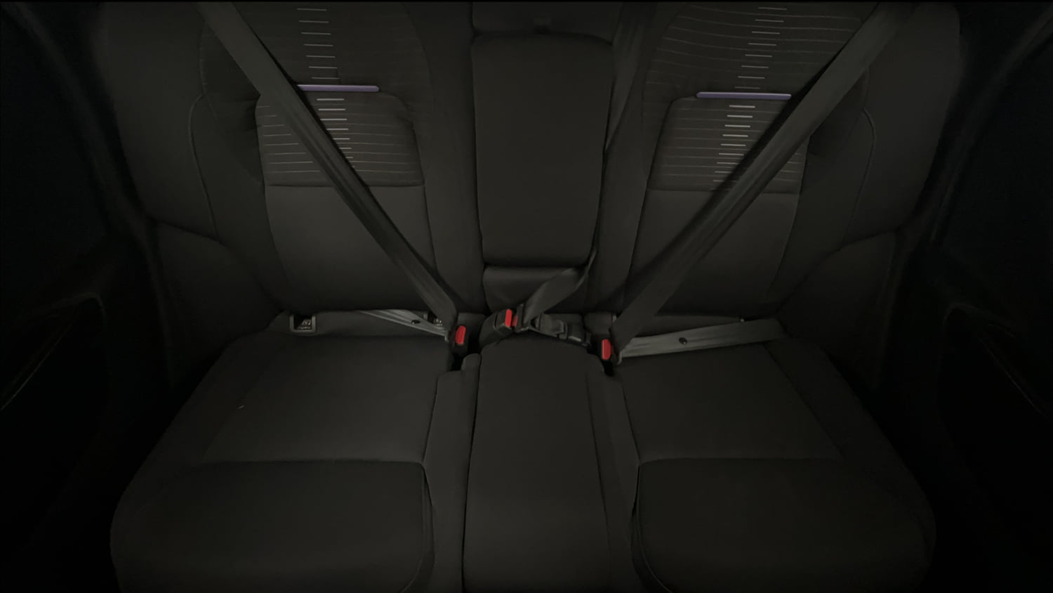 Used 2023 Tata Nexon Fearless 1.2 Revotron Petrol 6MT DT Petrol Manual interior REAR SEAT CONDITION VIEW