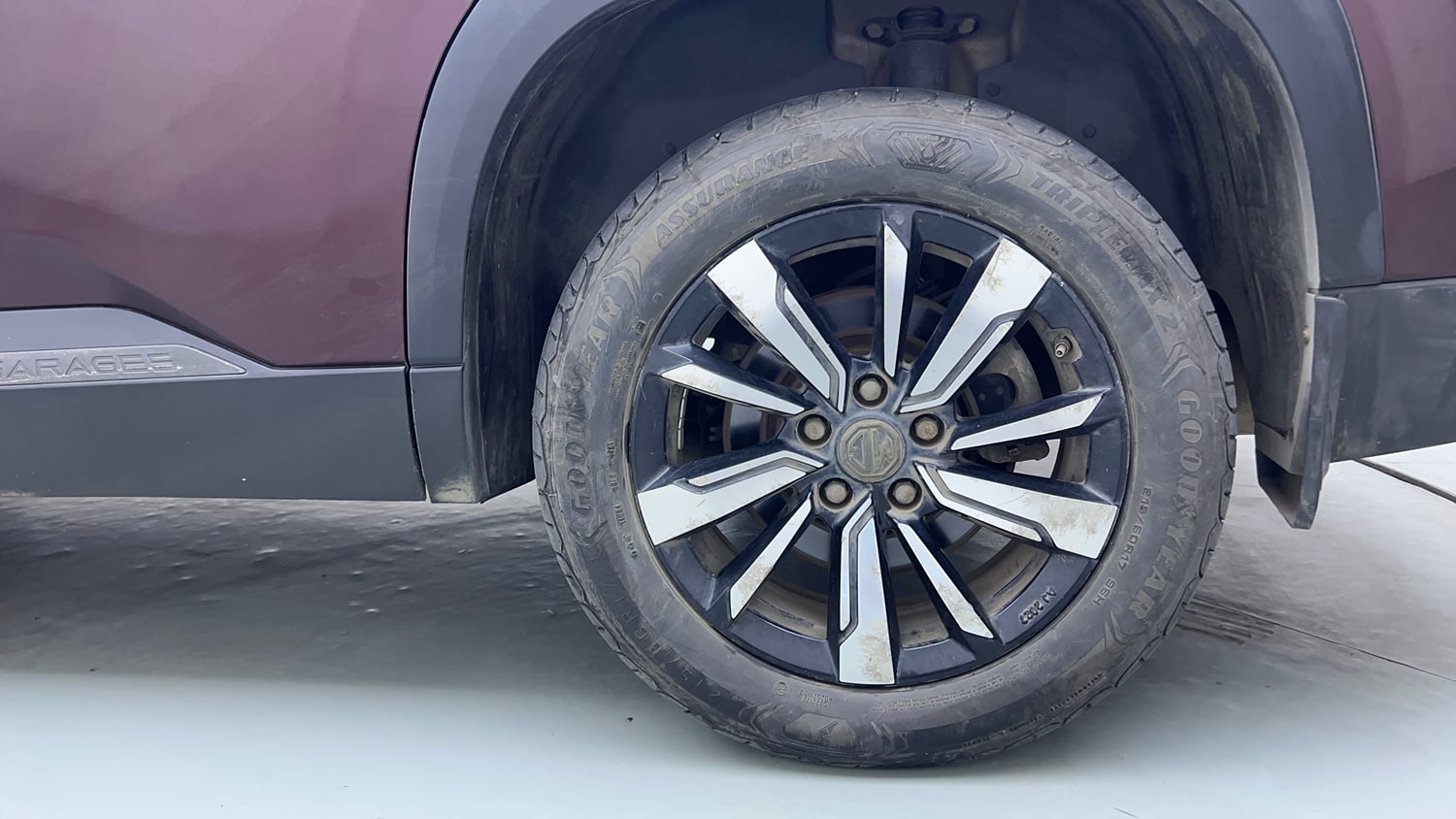 Used 2020 MG Motors Hector Sharp 1.5 DCT Petrol Petrol Automatic tyres LEFT REAR TYRE RIM VIEW