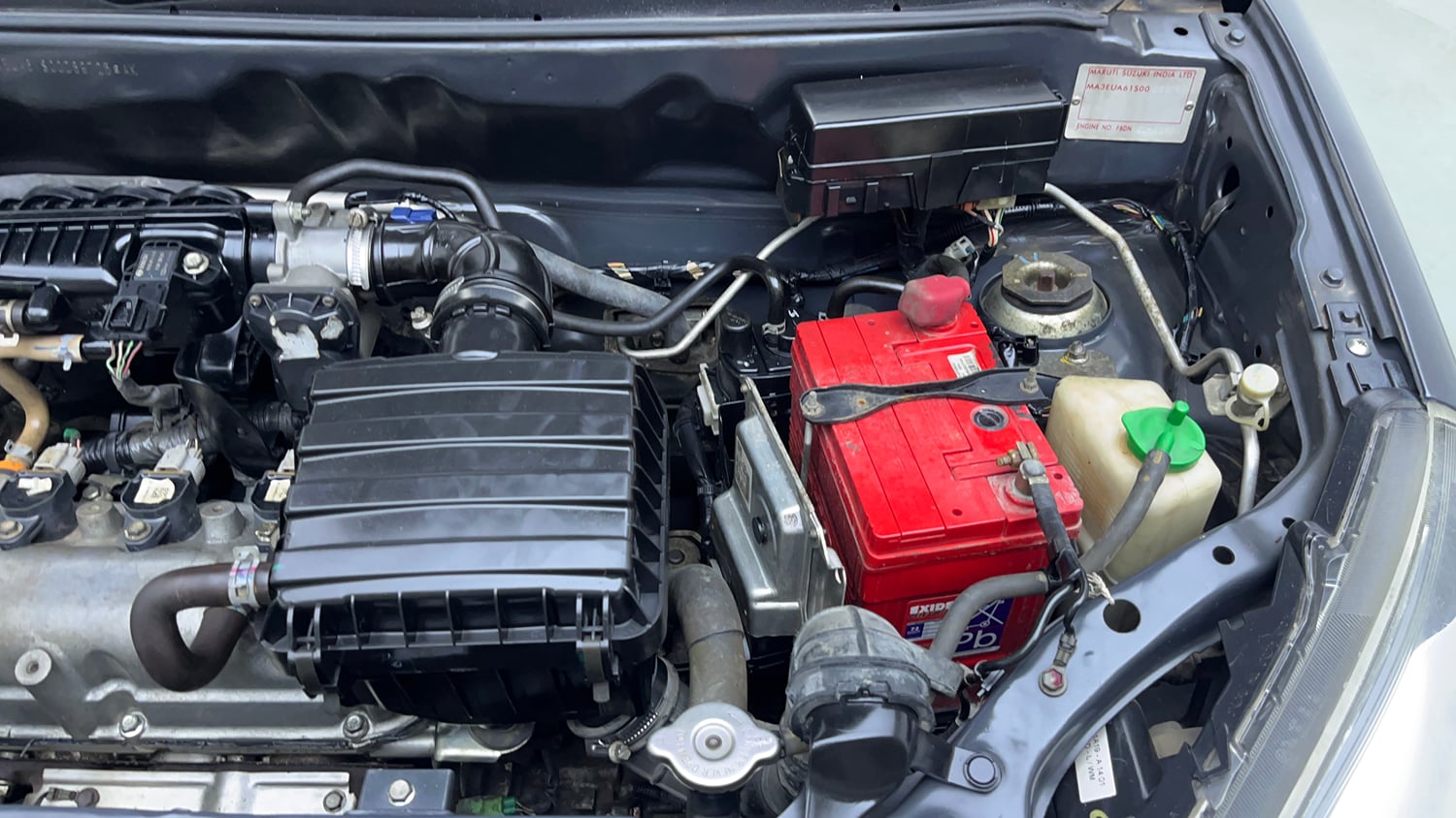 Used 2019 Maruti Suzuki Alto 800 VXi (O) Petrol Manual engine ENGINE LEFT SIDE VIEW