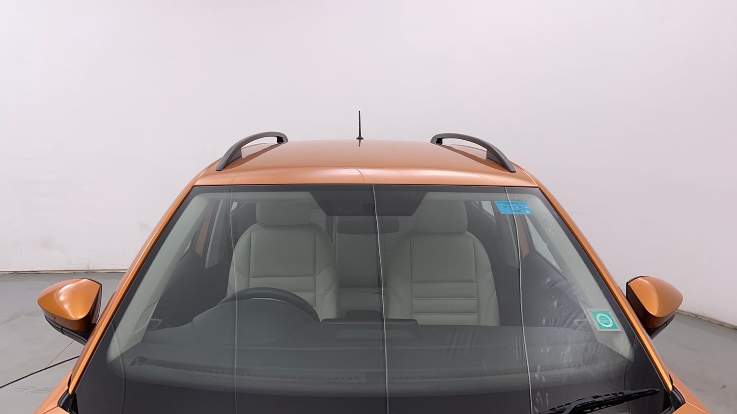 Used 2022 Skoda Kushaq Active 1.0 TSI MT Petrol Manual exterior FRONT WINDSHIELD VIEW