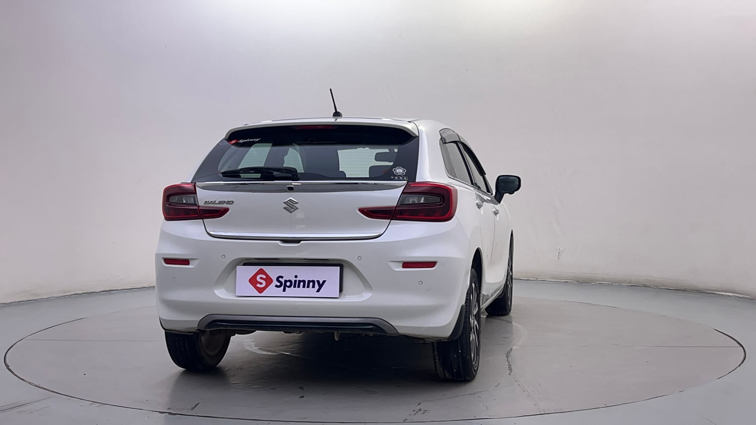 Used 2023 Maruti Suzuki Baleno Alpha AGS Petrol Automatic exterior RIGHT REAR CORNER VIEW