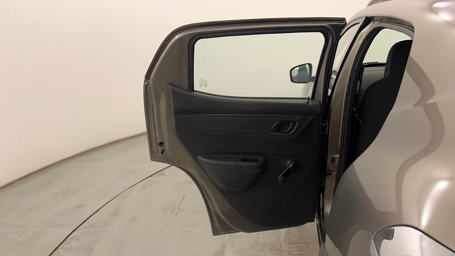Used 2016 Renault Kwid RXT Petrol Manual interior LEFT REAR DOOR OPEN VIEW