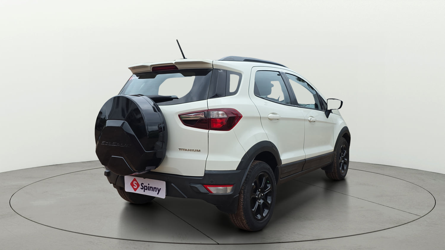 Used 2019 Ford EcoSport Thunder Edition Petrol Petrol Manual exterior RIGHT REAR CORNER VIEW