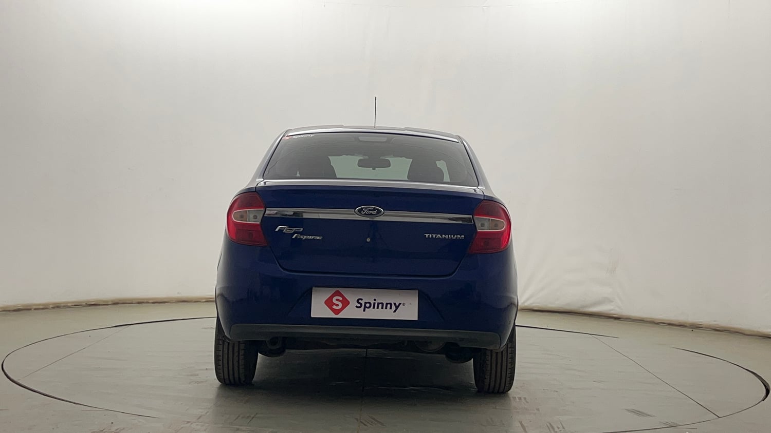 Used 2017 Ford Figo Aspire Titanium 1.2 Ti-VCT Sports Edition Petrol Manual exterior BACK VIEW