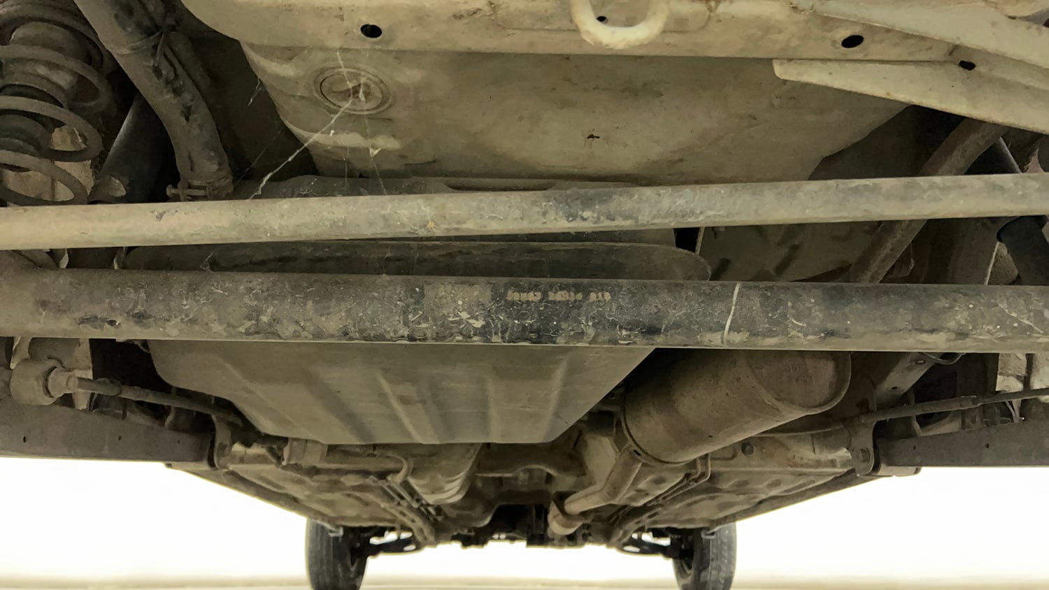 Used 2014 Maruti Suzuki Alto 800 Lxi Petrol Manual extra REAR UNDERBODY VIEW (TAKEN FROM REAR)
