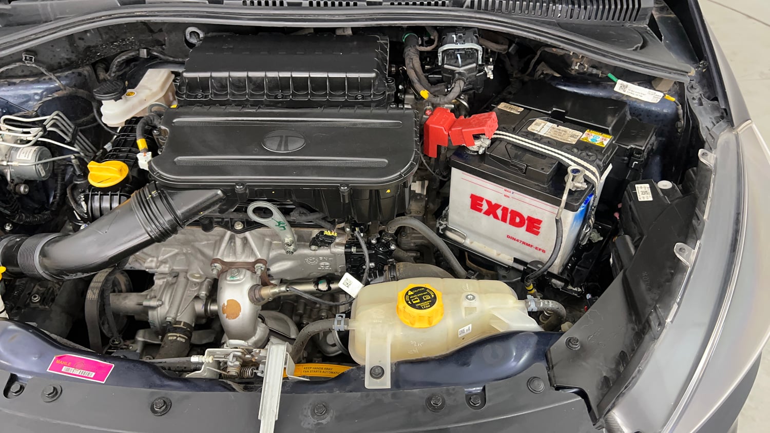 Used 2024 Tata Tigor XZA iCNG Cng Automatic engine ENGINE LEFT SIDE VIEW