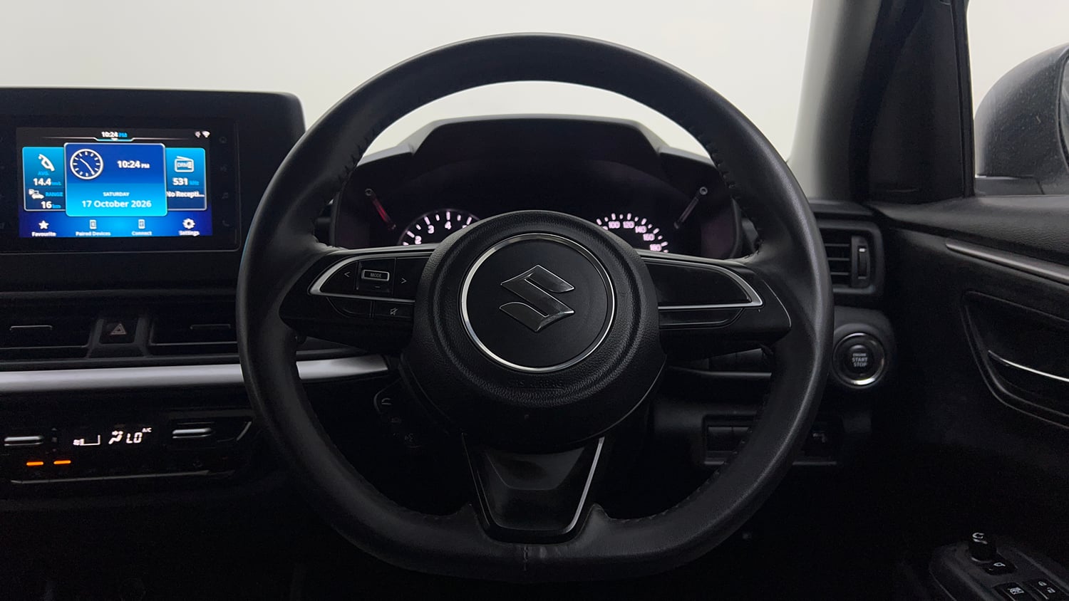 Used 2024 Maruti Suzuki Swift ZXi AMT Petrol Automatic interior STEERING VIEW