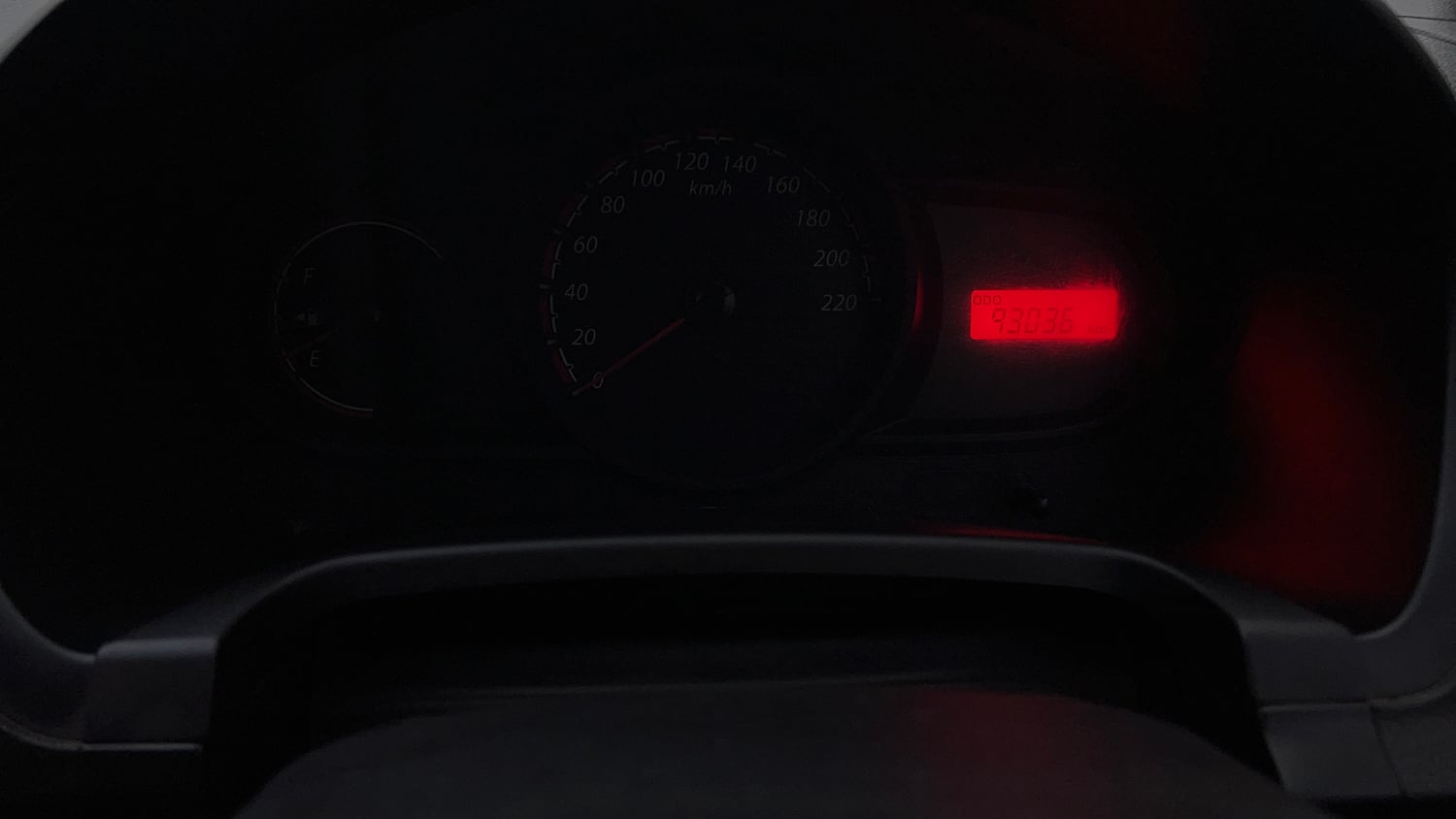 Used 2012 Ford Figo Duratorq Diesel EXI 1.4 Diesel Manual interior CLUSTERMETER VIEW