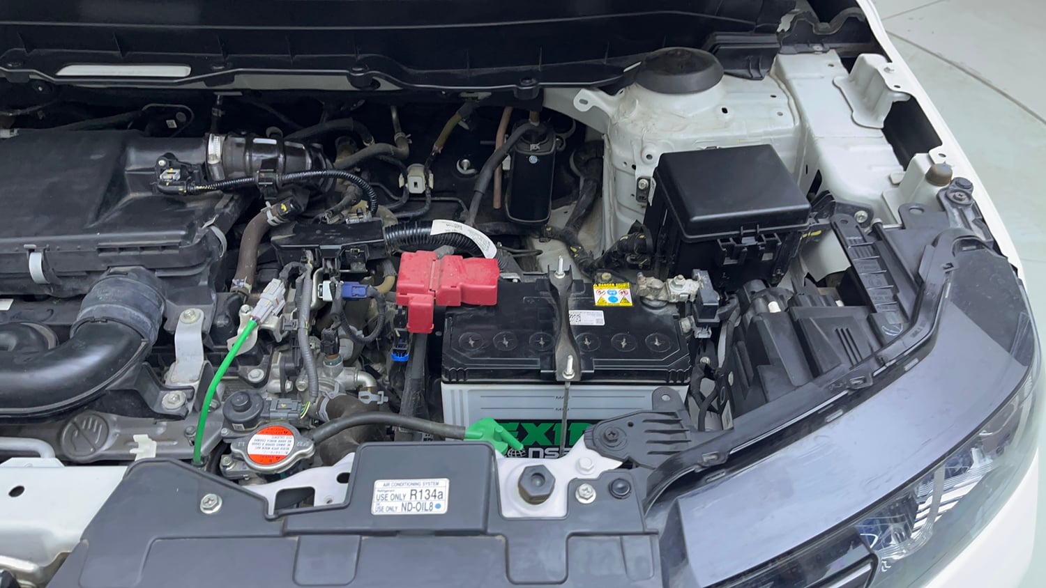 Used 2023 Maruti Suzuki Brezza ZXi Plus Petrol Manual engine ENGINE LEFT SIDE VIEW