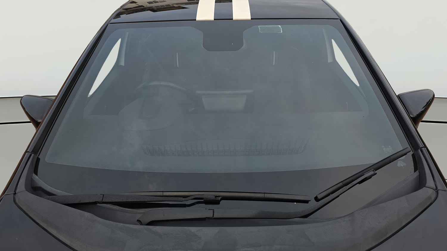 Used 2025 Tata Altroz Racer R2 Petrol Manual exterior FRONT WINDSHIELD VIEW
