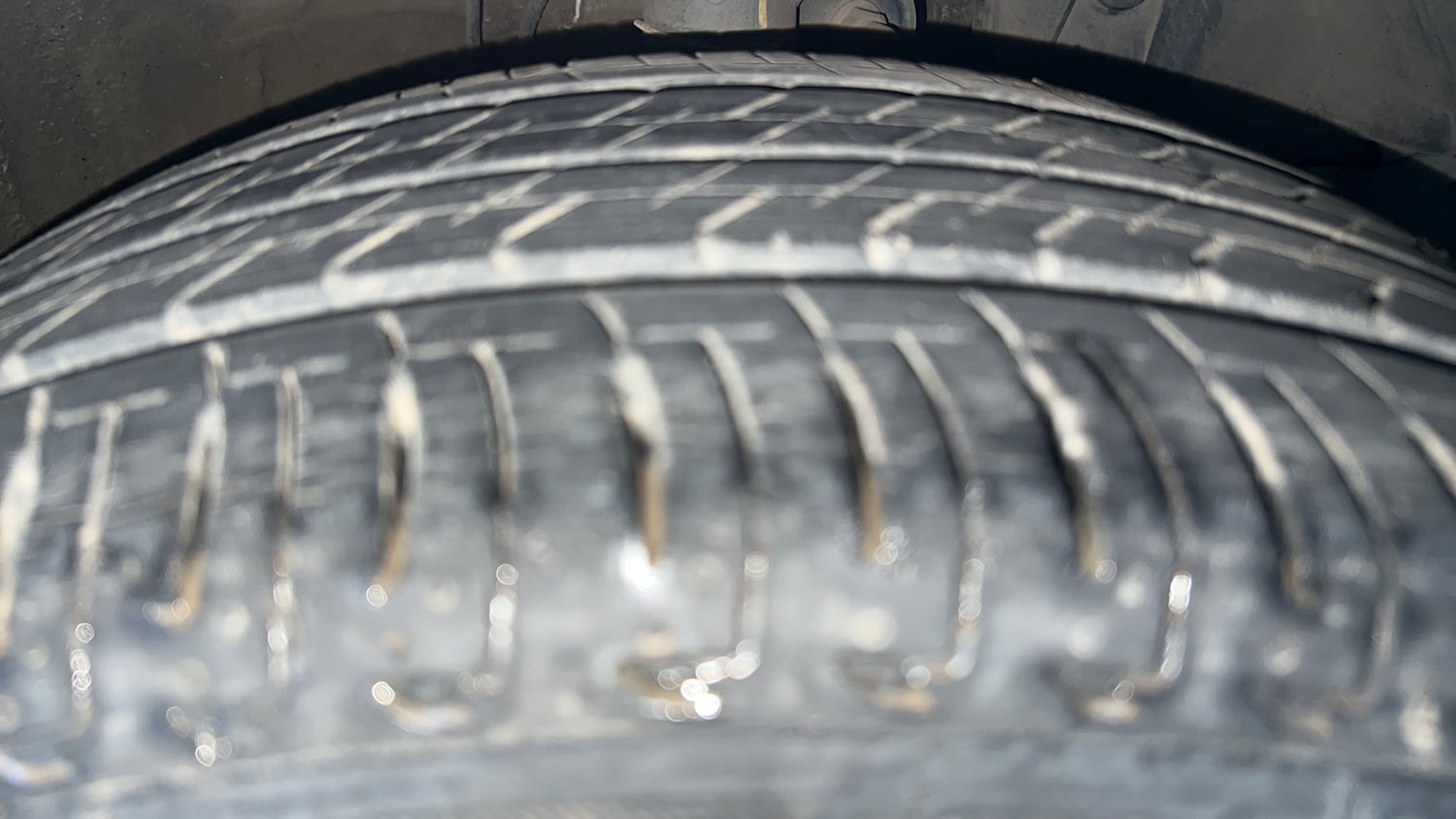 Used 2021 Honda City ZX CVT Petrol Petrol Automatic tyres RIGHT FRONT TYRE TREAD VIEW