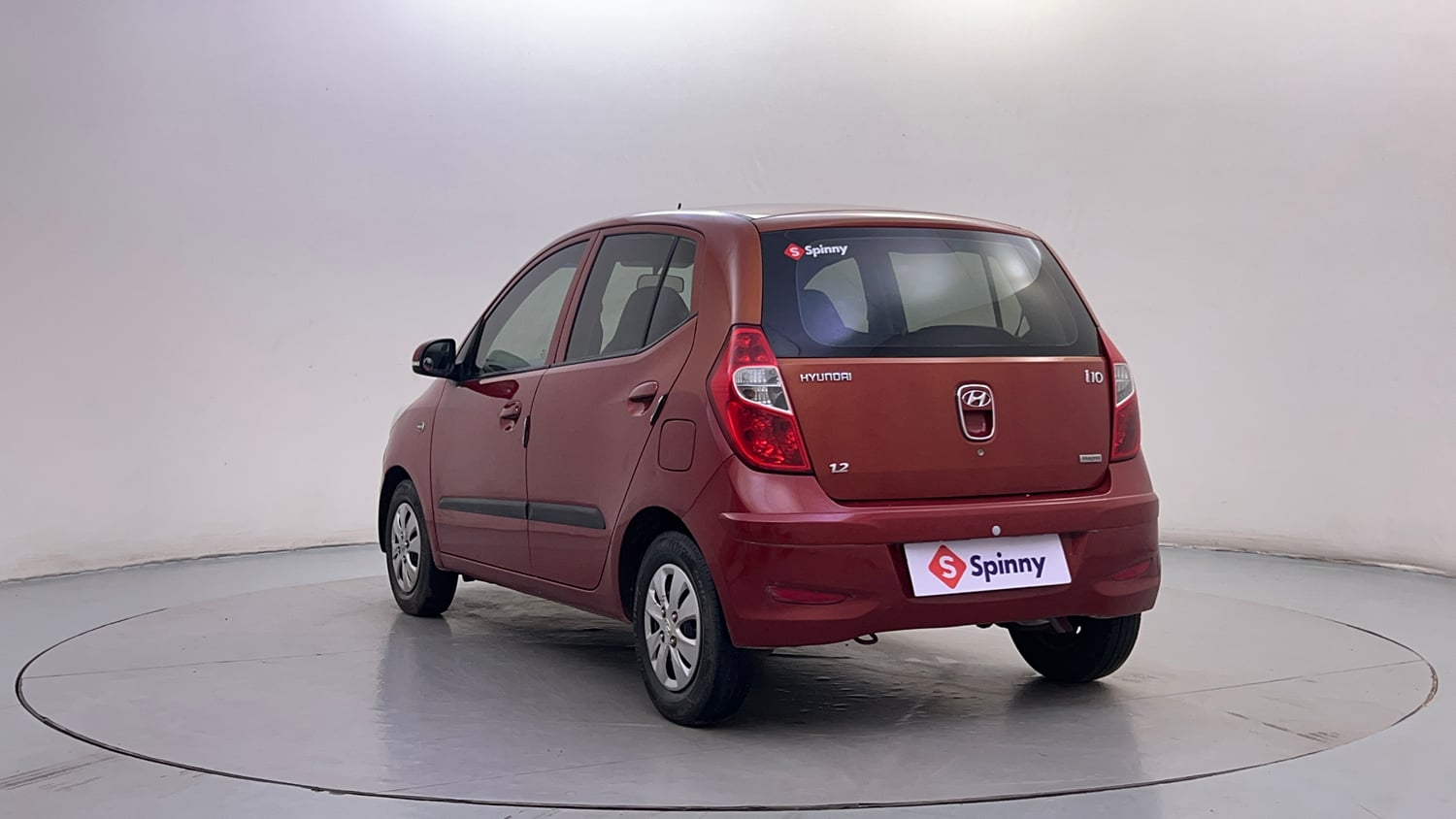 Used 2012 Hyundai i10 Magna 1.2 Kappa2 Petrol Manual exterior LEFT REAR CORNER VIEW