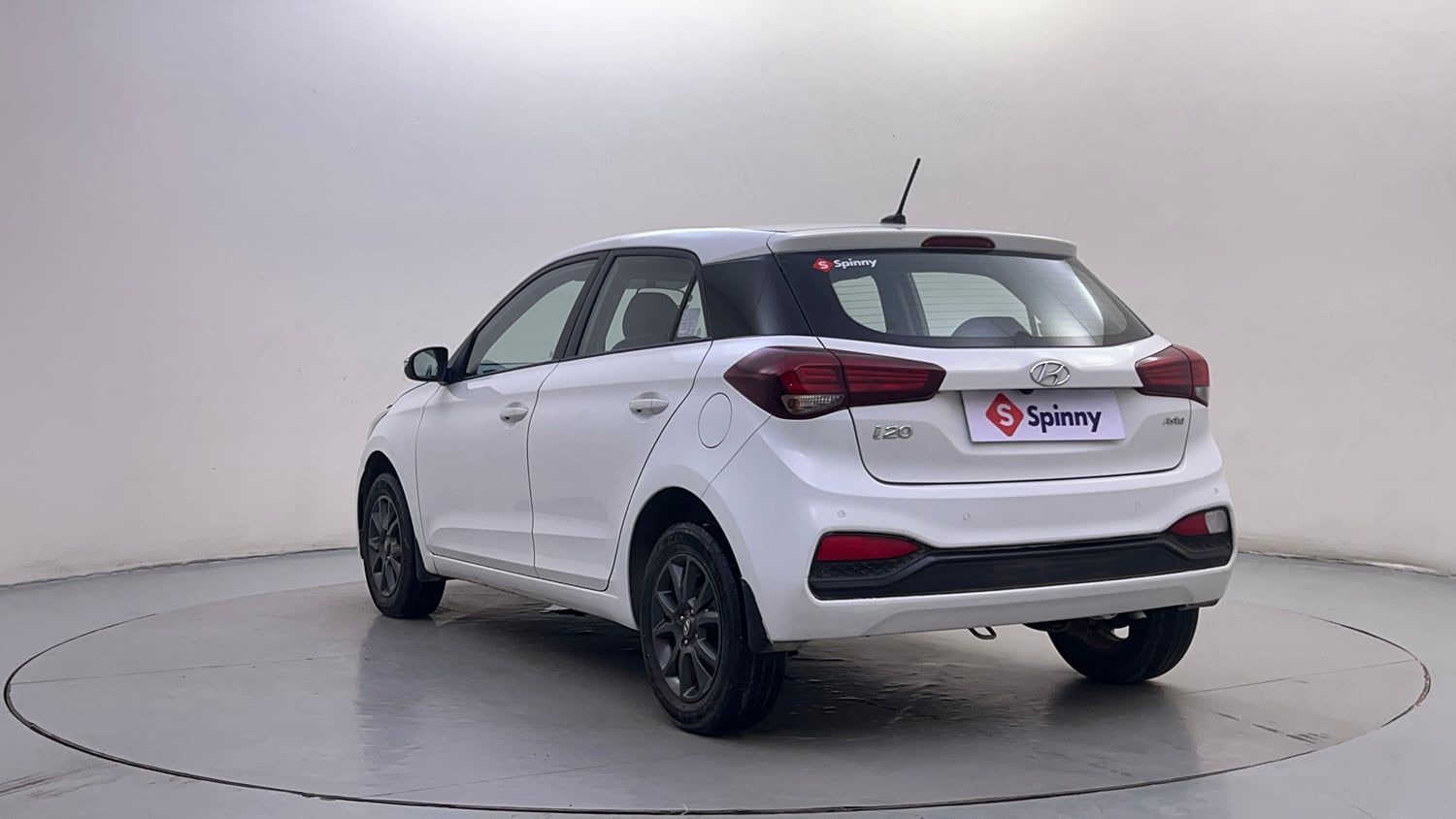 Used 2018 Hyundai Elite i20 Asta 1.2 AT Petrol Automatic exterior LEFT REAR CORNER VIEW