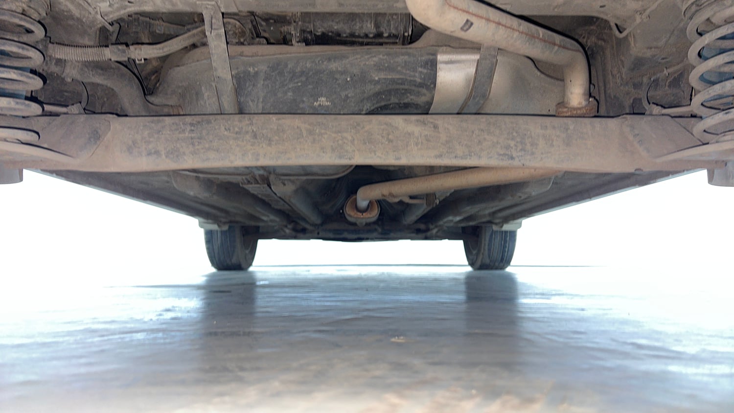 Used 2016 Hyundai Creta 1.6 SX Plus Petrol Petrol Manual extra REAR UNDERBODY VIEW (TAKEN FROM REAR)