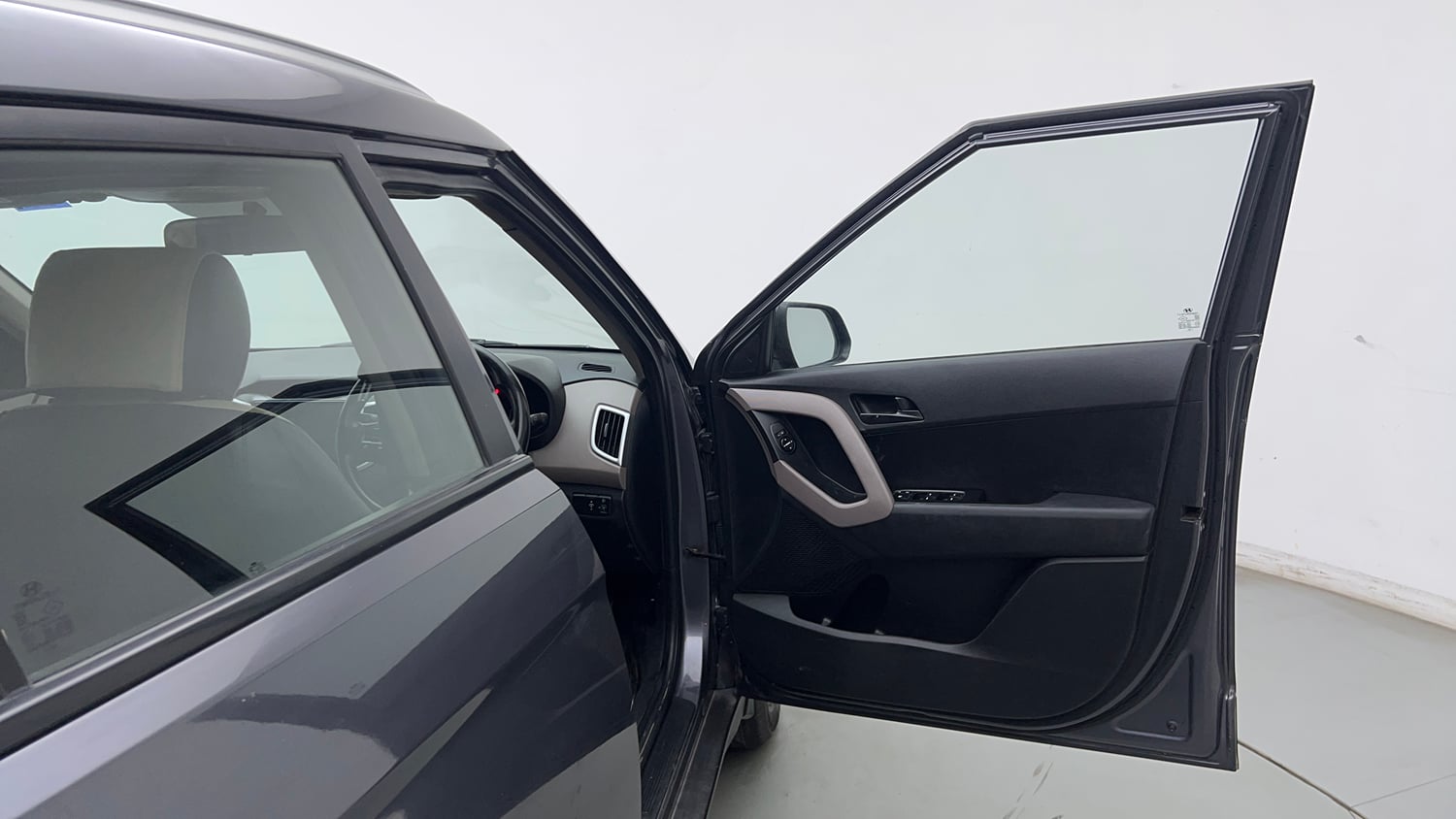 Used 2019 Hyundai Creta EX 1.6 Petrol Petrol Manual interior RIGHT FRONT DOOR OPEN VIEW