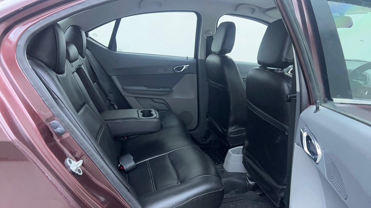 Used 2021 Tata Tigor XZ Plus Petrol Manual interior RIGHT SIDE REAR DOOR CABIN VIEW