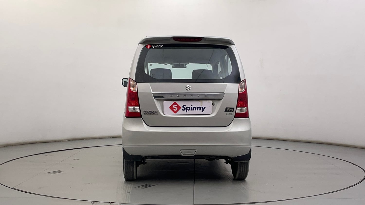 Used 2012 Maruti Suzuki Wagon R LXi Petrol Manual exterior BACK VIEW