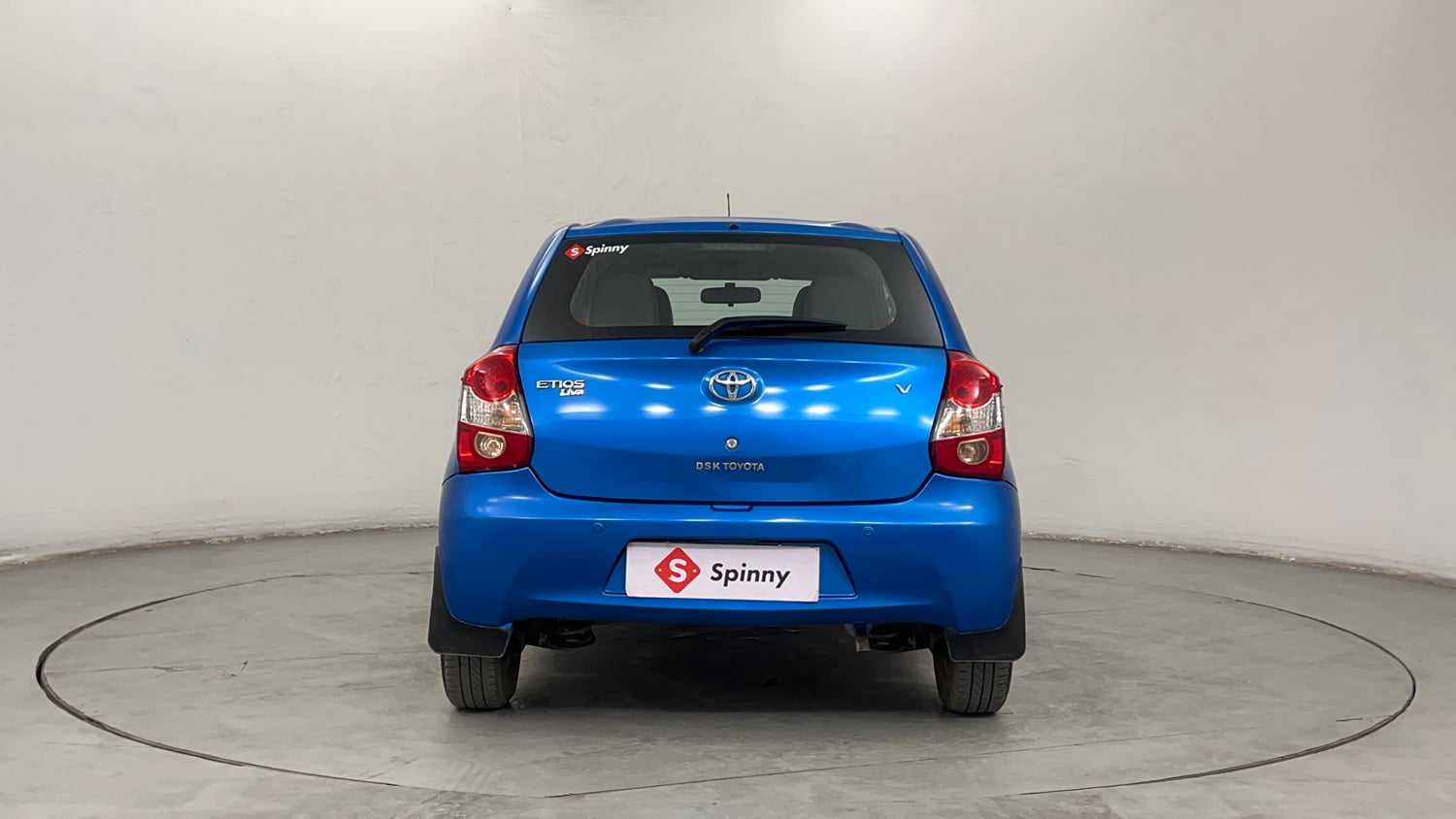 Used 2015 Toyota Etios Liva V Petrol Manual exterior BACK VIEW